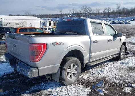 2021 Ford F-150 Xl z USA, uszkodzony, nr VIN 1FTEW1EP4MFC76104